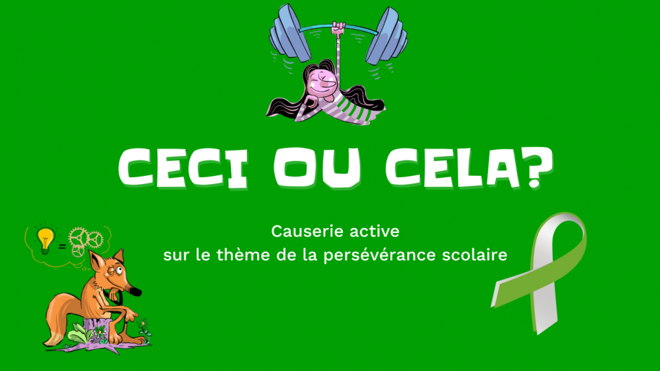 Causerie active sur le thème de la persévérance scolaire | Articles